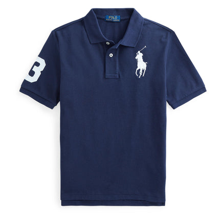 Kids atelier-Ralph Lauren-Navy Logo Patch Jr Polo