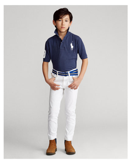 Kids atelier-Ralph Lauren-Navy Logo Patch Jr Polo