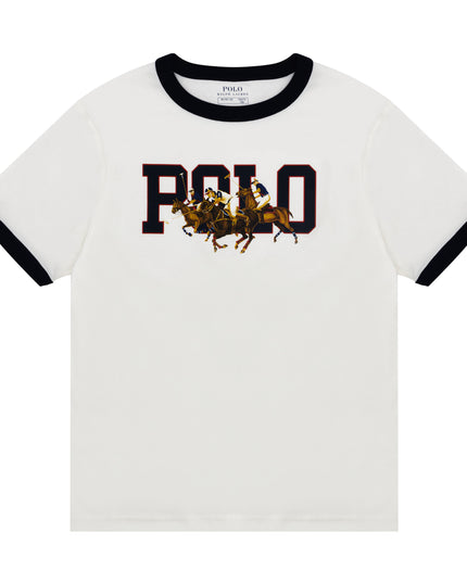 Kids Atelier-Ralph Lauren-White Logo Polo