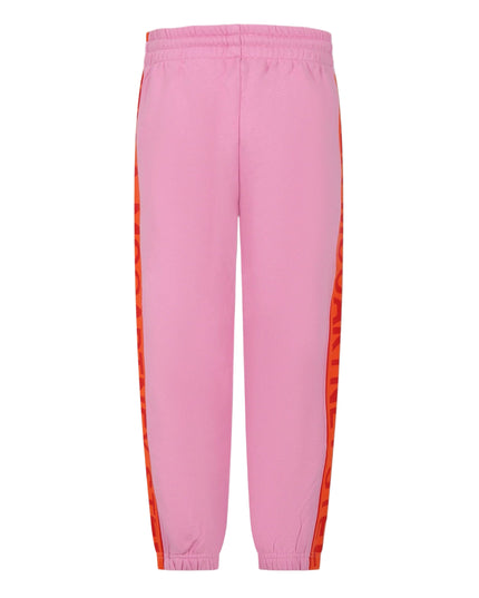 Kids Atelier-Stella McCartney-Pink Side Stripe Logo Sweatpants