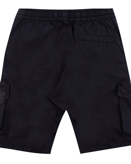 Kids Atelier-Stone-island-Black Bermuda Shorts