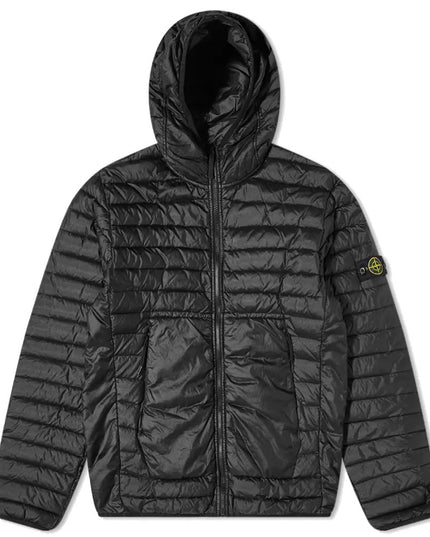 Kids Atelier-Stone-island-Black Down Jacket