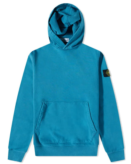 Kids Atelier-Stone Island-Hoodie Cobalt Blue