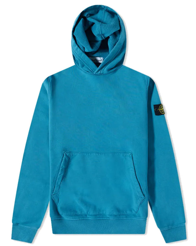 Kids Atelier-Stone Island-Hoodie Cobalt Blue