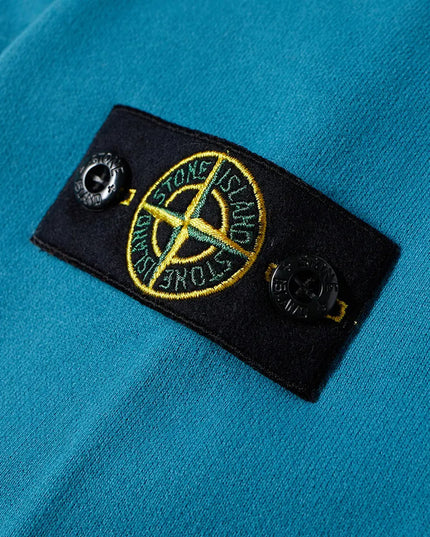 Kids Atelier-Stone Island-Hoodie Cobalt Blue