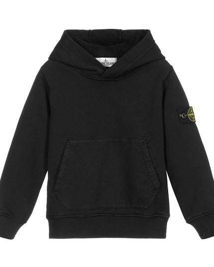 Kids Atelier-Stone Island-Black Hoodie