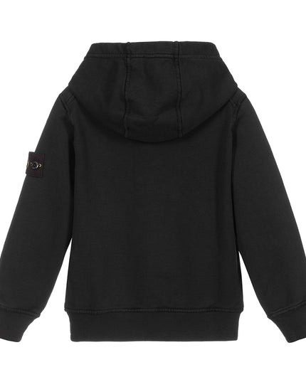 Kids Atelier-Stone Island-Black Hoodie