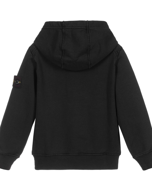 Kids Atelier-Stone Island-Black Hoodie