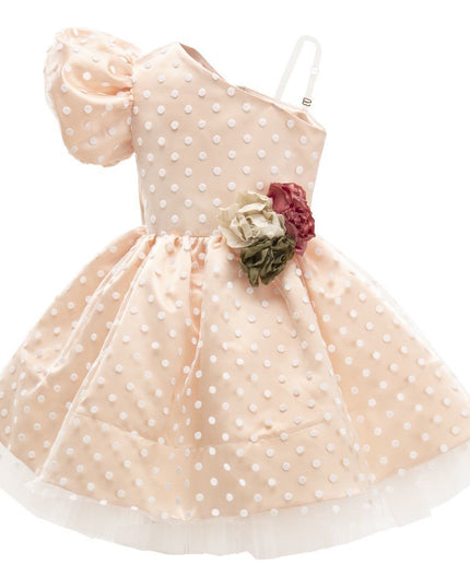 kids-atelier-tulleen-Peach Polka Dot Dress