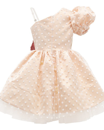 kids-atelier-tulleen-Peach Polka Dot Dress