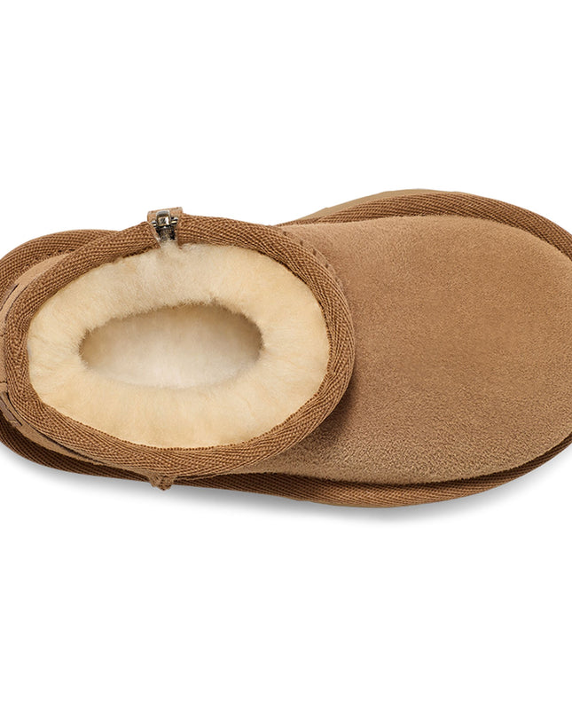 Kids Atelier-UGG-Beige Classic Ultra Mini Boots