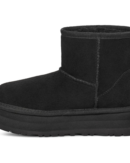 Kids Atelier-UGG-Black Classic Mini Platform Boots