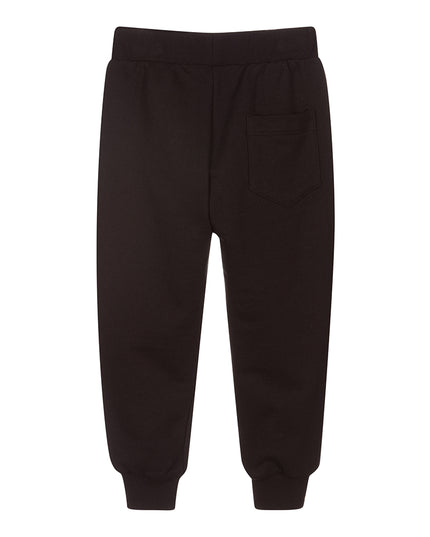 Kids Atelier-Versace-Black & Green Logo Print Sweatpants