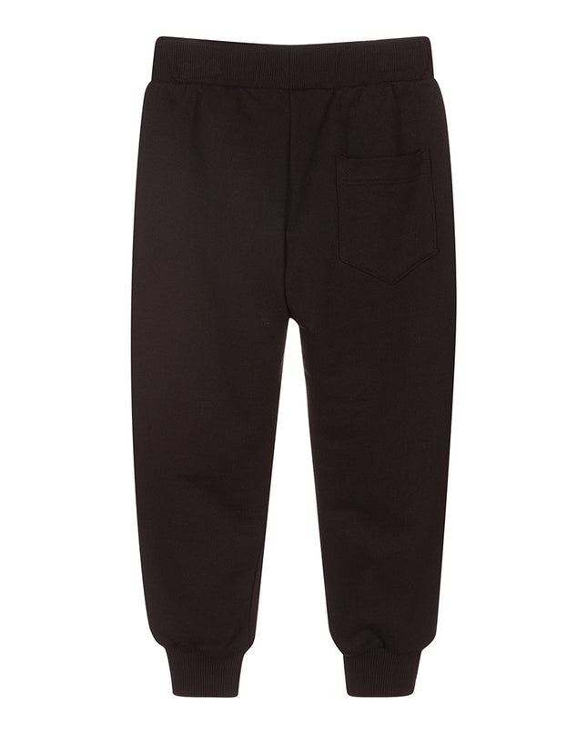 Kids Atelier-Versace-Black & Green Logo Print Sweatpants