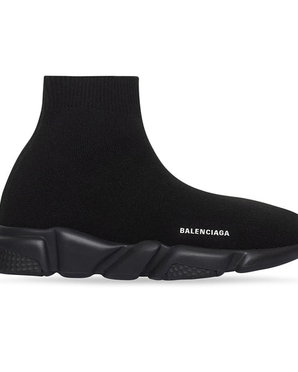Black Logo Sneakers
