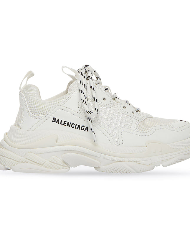 White Triple S Trainers
