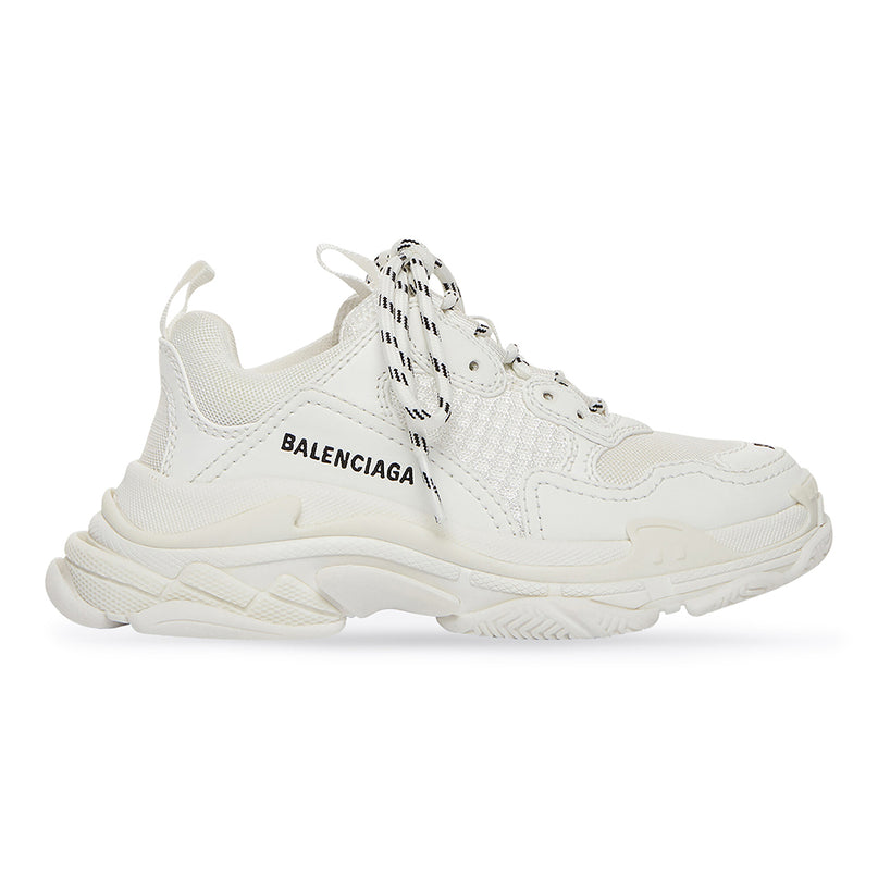 White Triple S Trainers