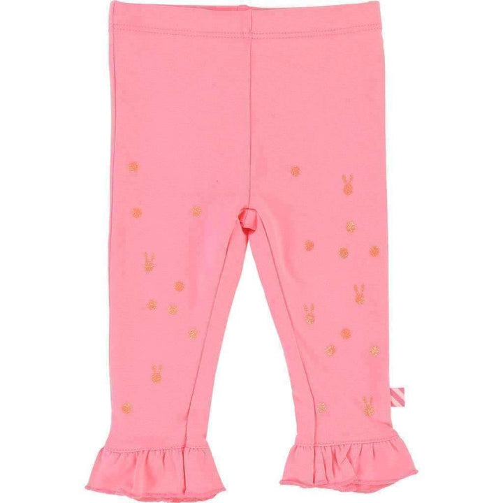 Billieblush Pink Bubblegum Leggings-Leggings-Billieblush-kids atelier