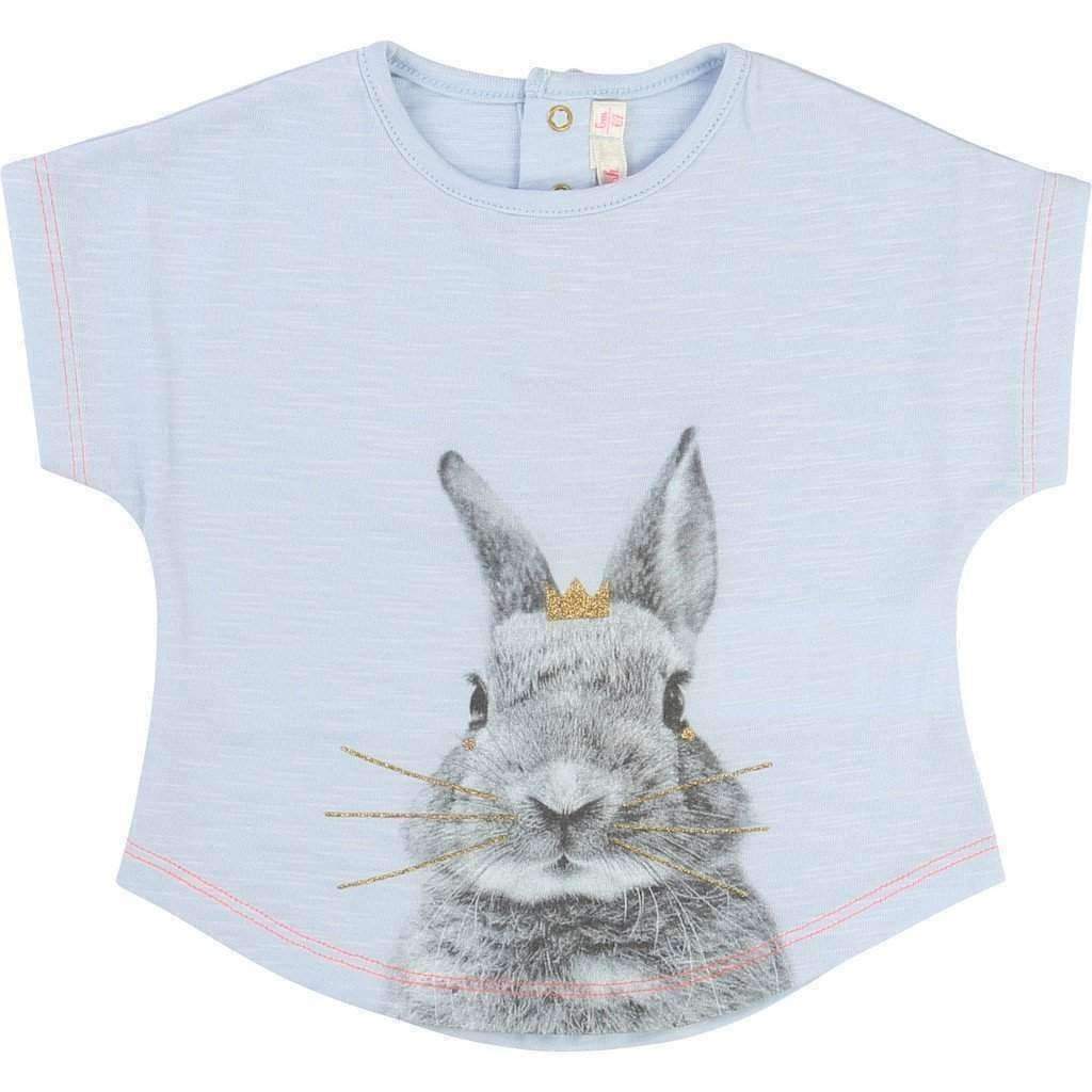 Blue Bunny T-Shirt-Shirts-Billieblush-kids atelier