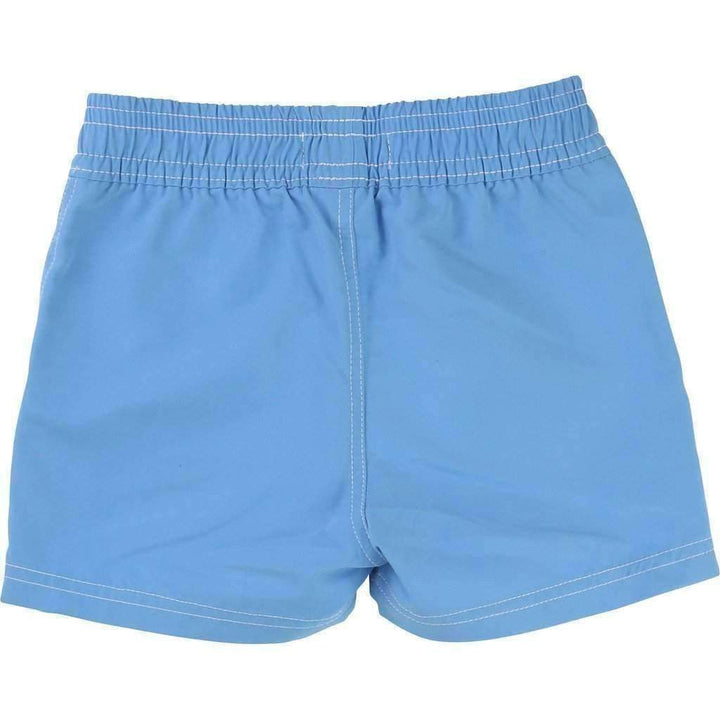 Blue Swim Shorts-Swimwear-BOSS-kids atelier