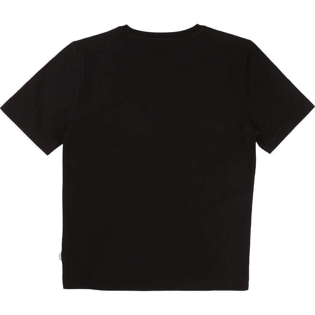 Boss Black Transparent Logo T-Shirt-Shirts-BOSS-kids atelier