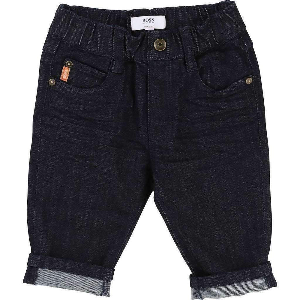 Boss Denim Trousers-Shorts-BOSS-kids atelier