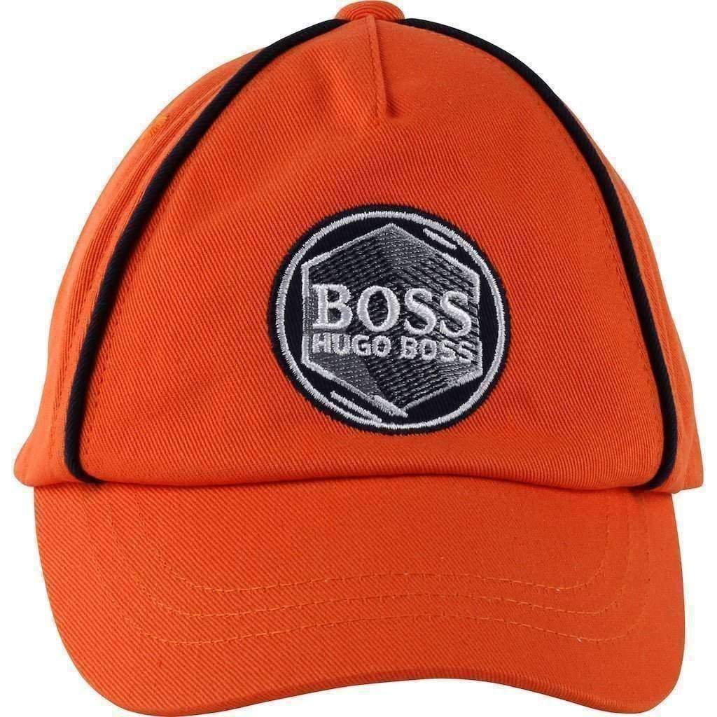 Boss Orange Emblem Cap-Accessories-BOSS-kids atelier