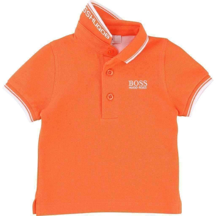 Boss Orange Polo Shirt-Shirts-BOSS-kids atelier