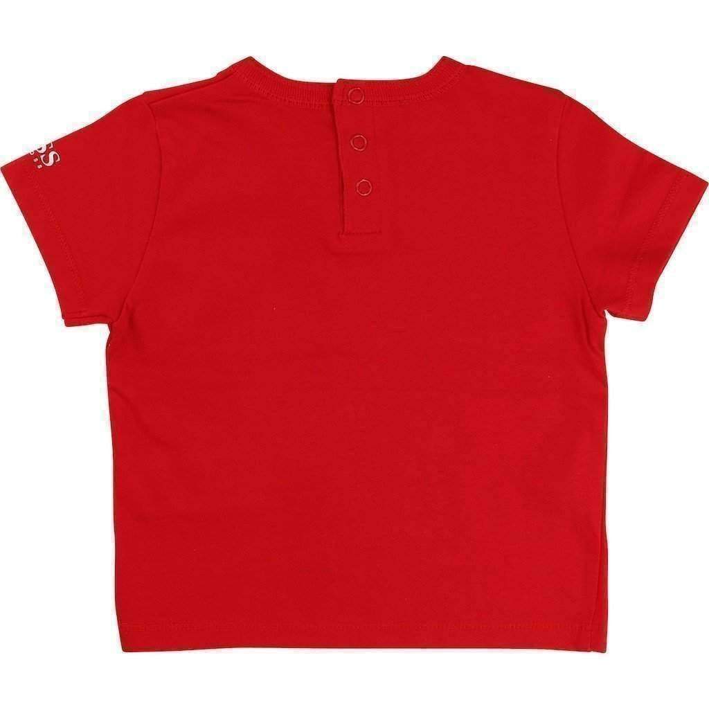 Boss Red Ocean T-Shirt-Shirts-BOSS-kids atelier