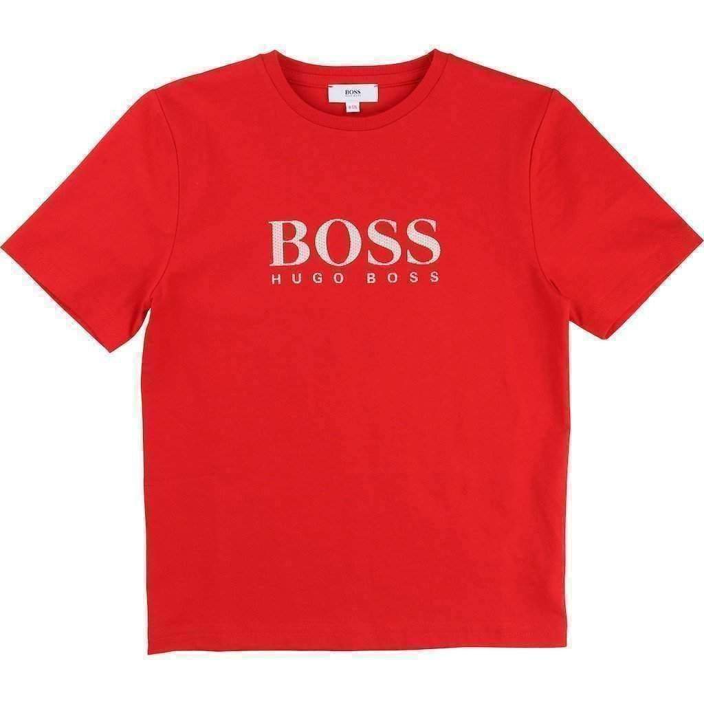 Boss Red T-Shirt-Shirts-BOSS-kids atelier