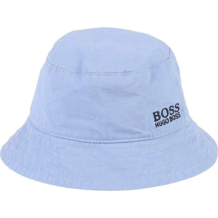 Boss Reversible Striped Blue Hat-Accessories-BOSS-kids atelier