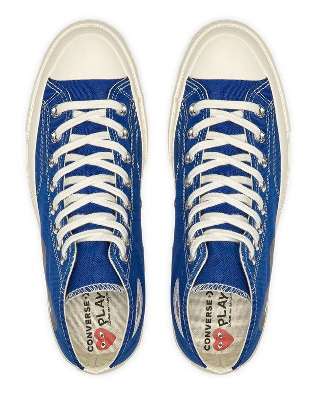 Dark Blue High Top Sneakers