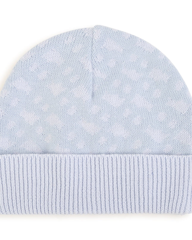 Blue Logo Hat & Booties Set
