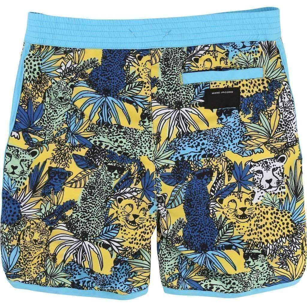 Cheetah Swim Shorts-Swimwear-Little Marc Jacobs-kids atelier