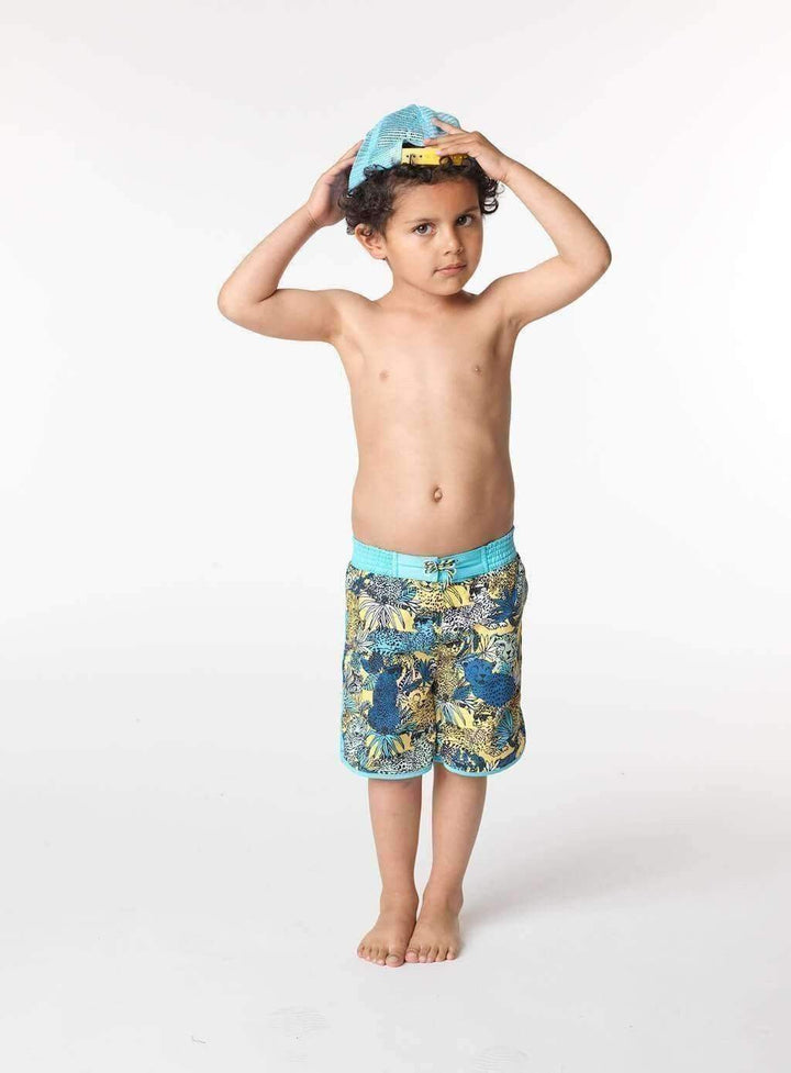 Cheetah Swim Shorts-Swimwear-Little Marc Jacobs-kids atelier