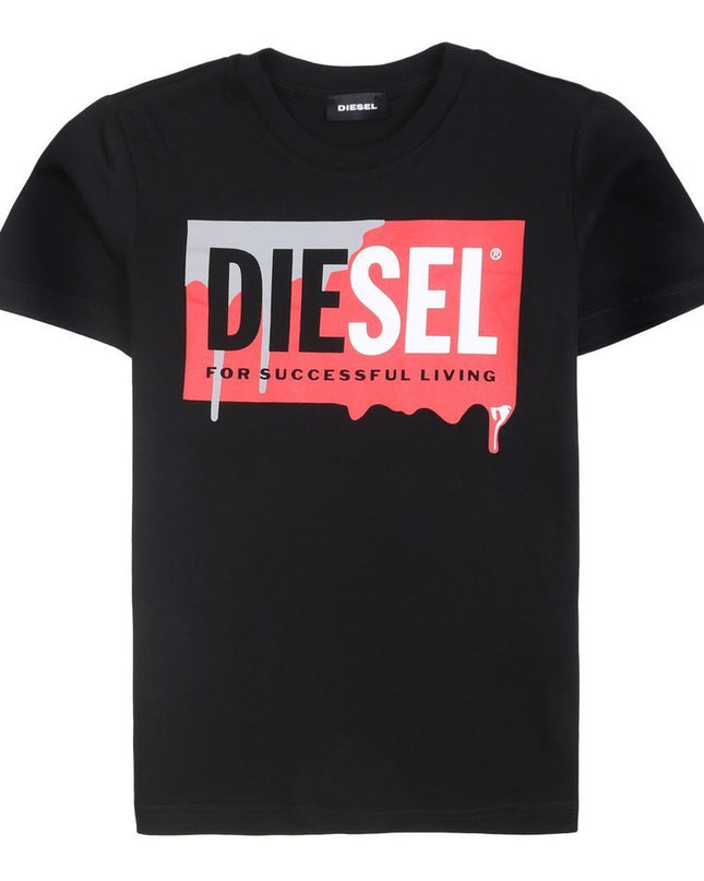 kids-atelier-diesel-children-boys-black-drip-logo-t-shirts-00j573-00yi9-k900