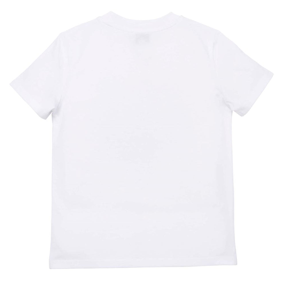 kenzo-White Logo T-Shirt-k25170-103