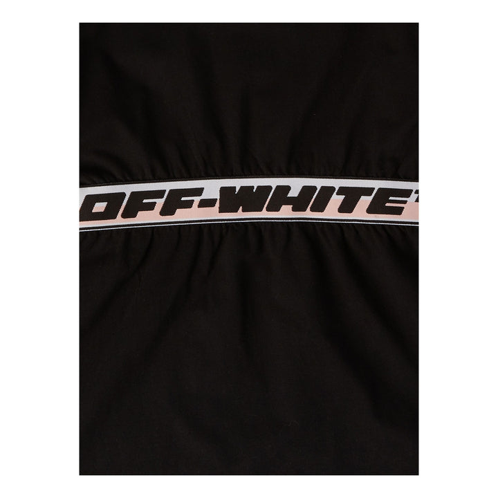off-white-ogdb009s23jer0011010-Black Logo Dress