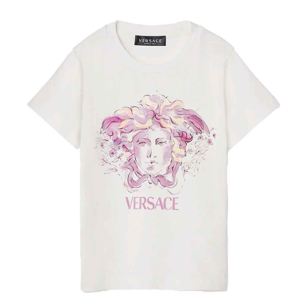 White Medusa TShirt kids atelier
