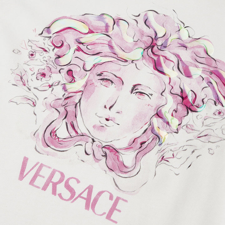 versace-White Medusa T-Shirt-1000052-1a04708-2w970