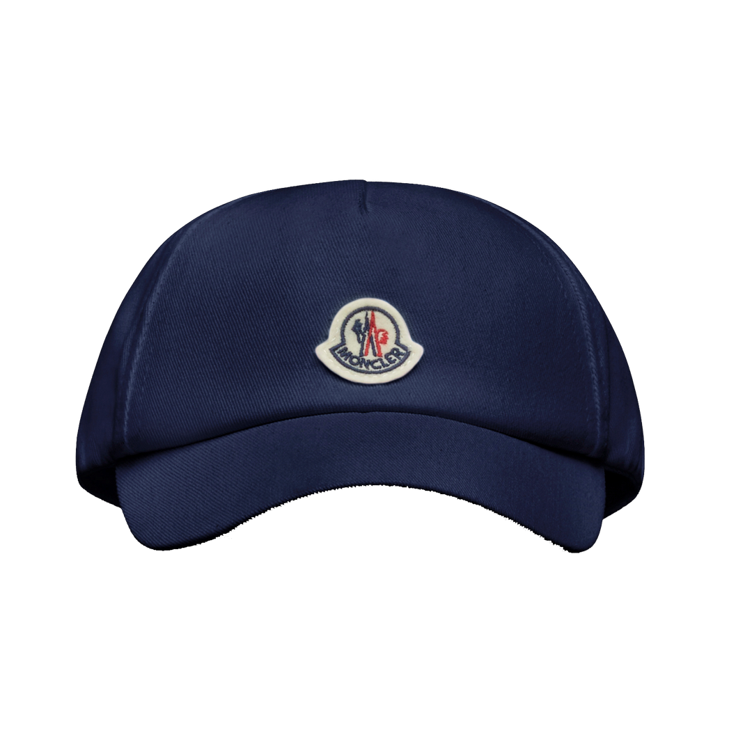 Navy Logo-Patch Baseball Cap