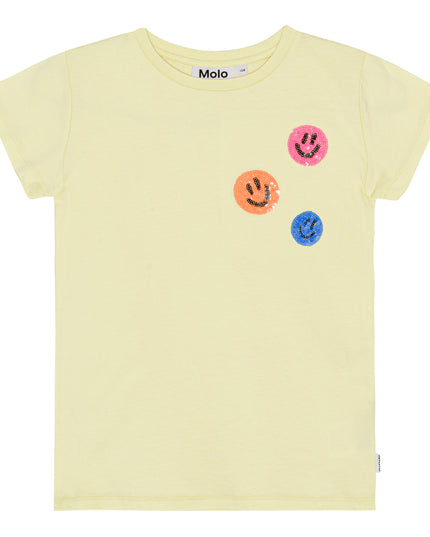 molo-Yellow Ranva T-Shirt-2s24a210-8884