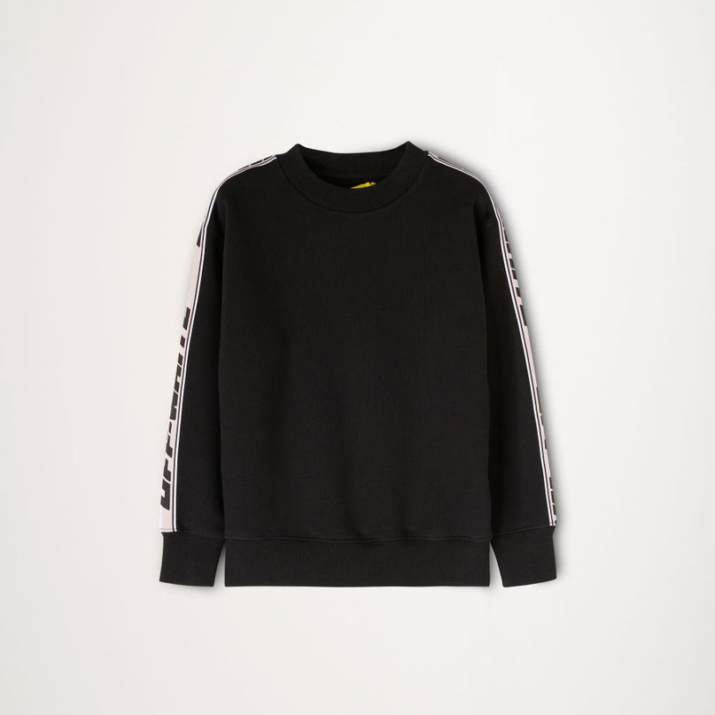 ow-Black Logo Sweatshirt-ogba007c99fle0011010