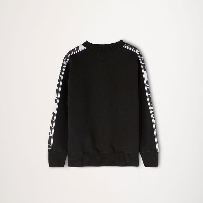 ow-Black Logo Sweatshirt-ogba007c99fle0011010