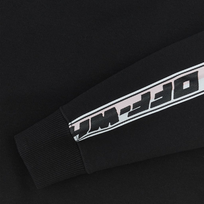 ow-Black Logo Sweatshirt-ogba007c99fle0011010