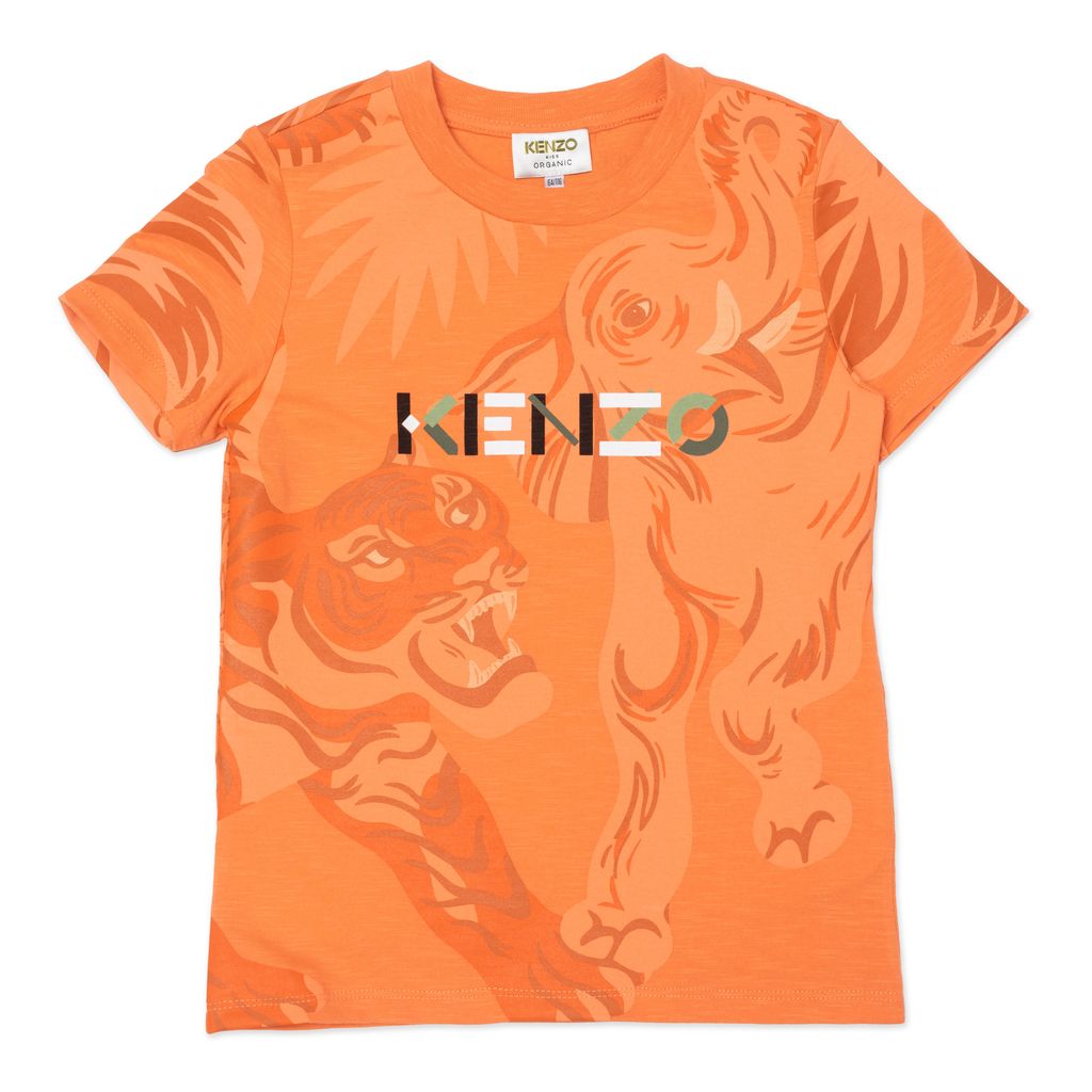 kenzo-orange-logo-print-t-shirt-k25118-353