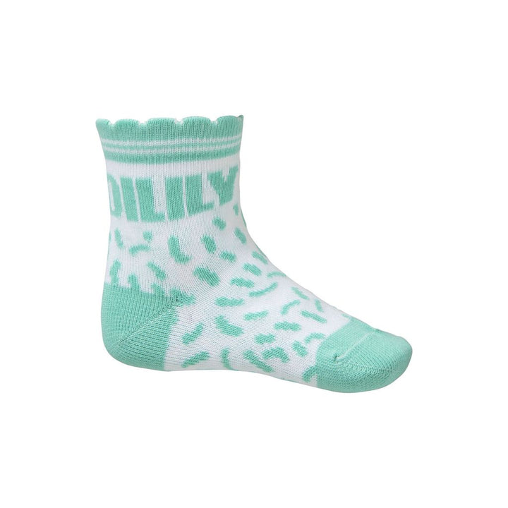 Turquoise Dog Muggle Ankle Socks