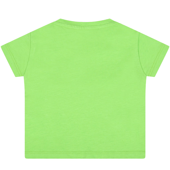 versace-Green Safety Pins T-Shirt-1000152-1a04770-2g840