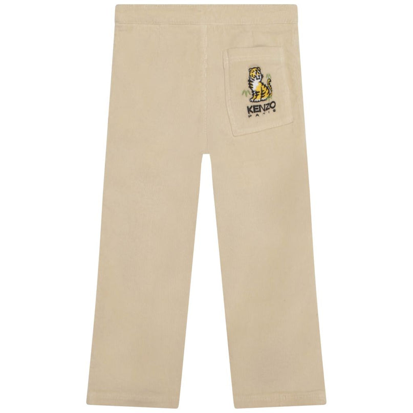 kenzo-Beige Trousers-k14229-242