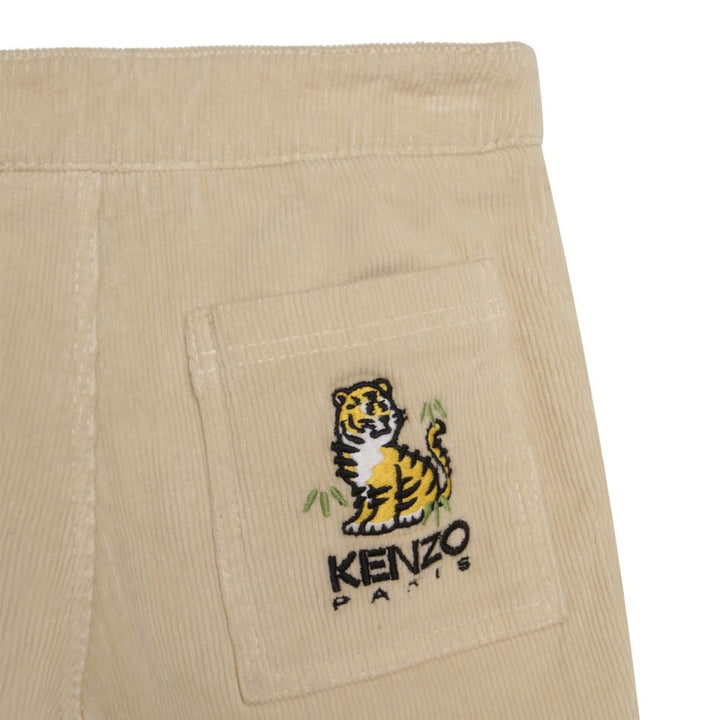 kenzo-Beige Trousers-k14229-242